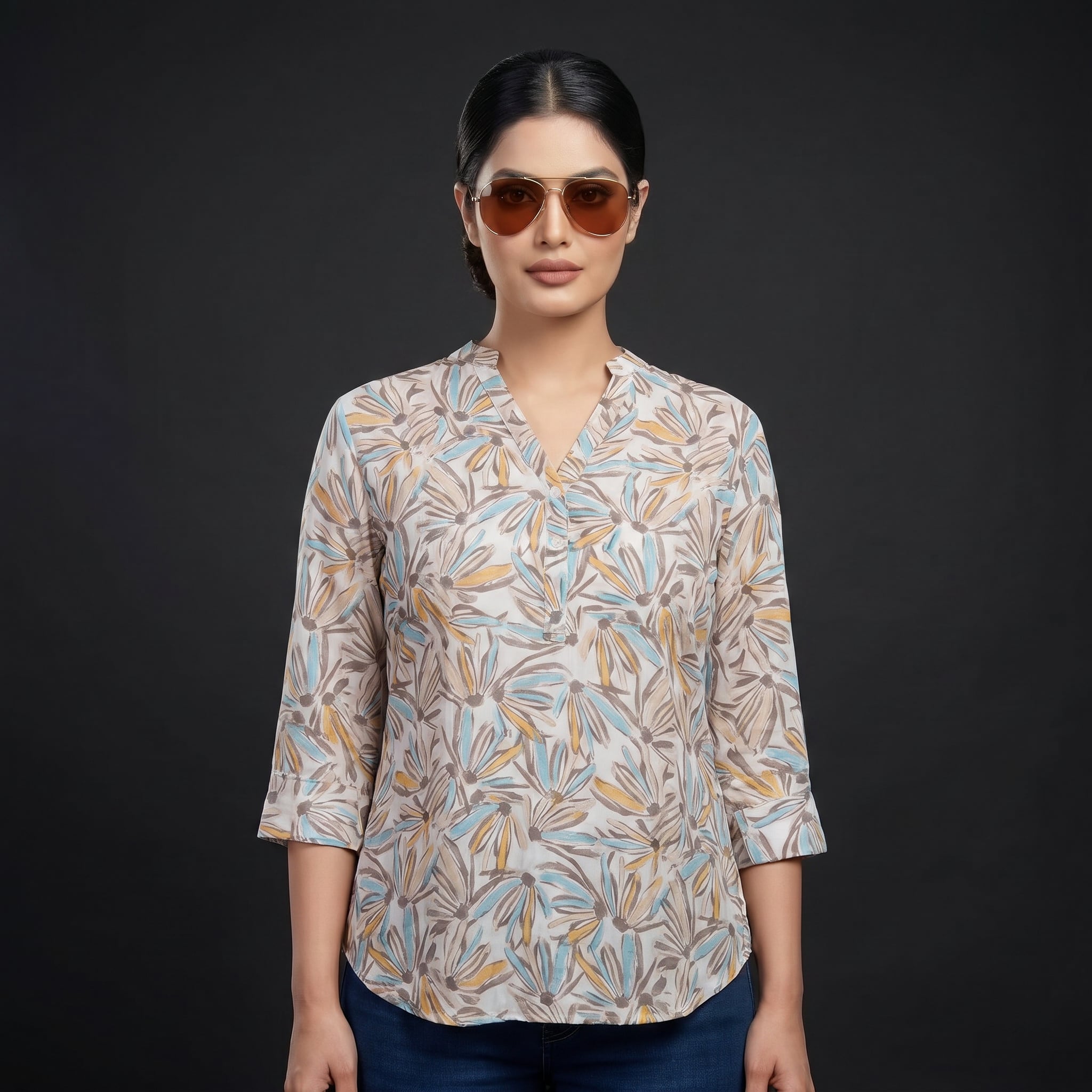 Daisy Dream Printed Top