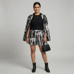 Monochrome Brushstroke Co-ord Set