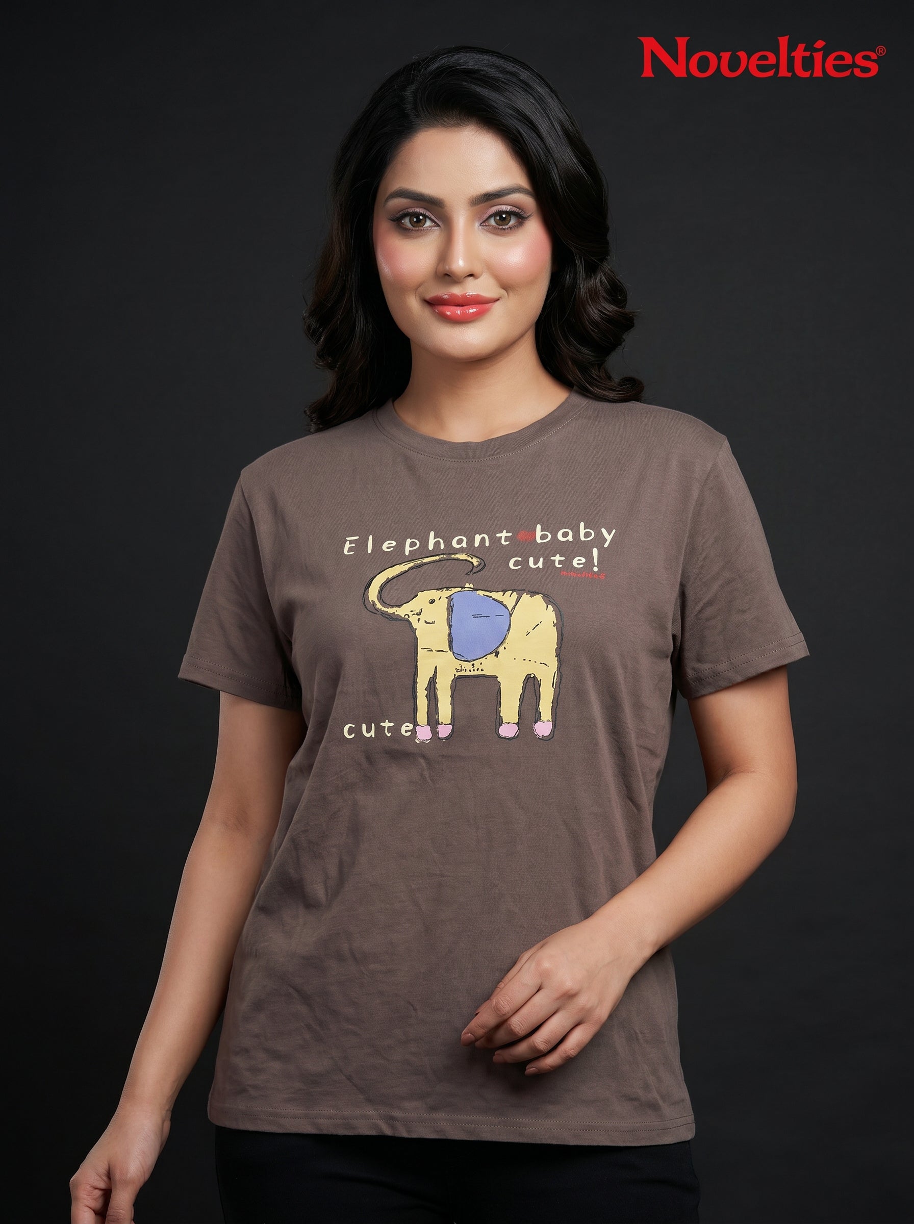 Elephant Baby Cute Doodle Graphic T-Shirt