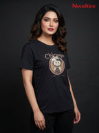 Chicago Make Me Fun Cartoon Graphic T-Shirt