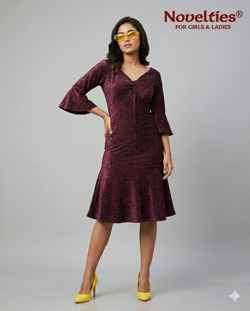 Novelties Glitter Twist Dress