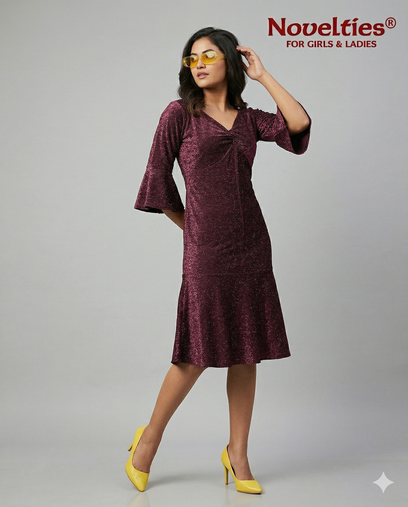 Novelties Glitter Twist Dress