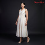 Ivory Tiered Maxi Dress