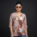 Patchwork Medley Printed Top