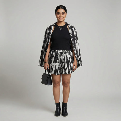 Brushstroke Print Co-ord