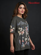 What Happens Disney All-Over Print Oversized T-Shirt