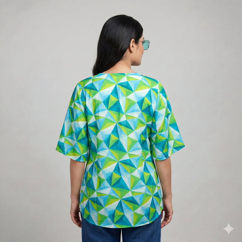 Prism Pop Geometric Top