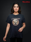 Chicago Make Me Fun Cartoon Graphic T-Shirt