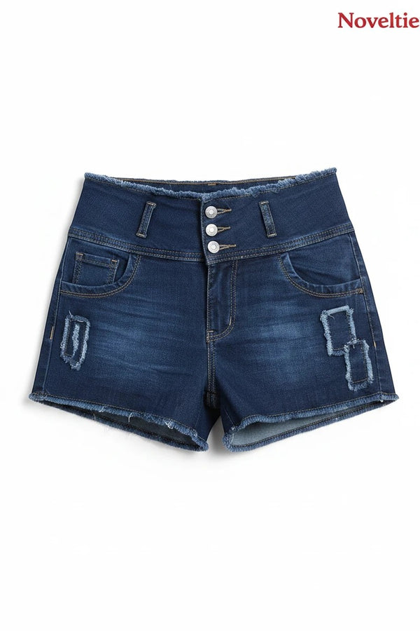 High Waisted Denim Shorts for Women
