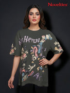 What Happens Disney All-Over Print Oversized T-Shirt