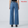 Mute Straight Fit Wide Leg Jeans - DX Blue