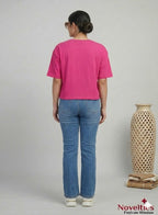 Blue Bootcut Jeans