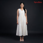 Ivory Tiered Maxi Dress
