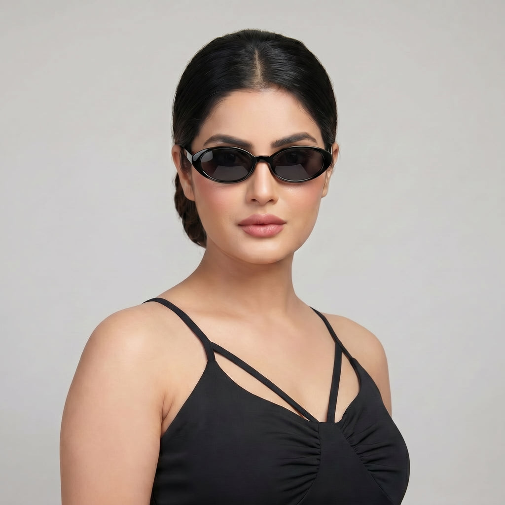 Black Double Strap Ruched Maxi Dress